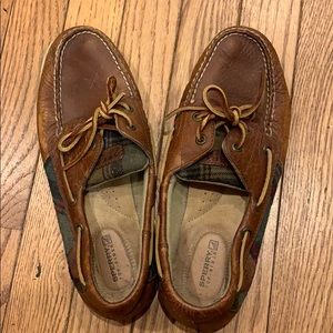Sperry leather boat shoe